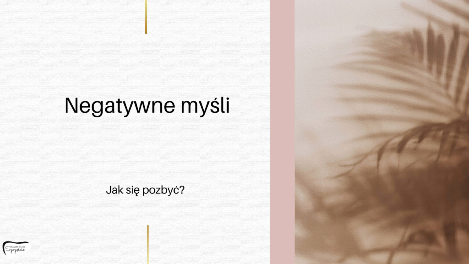 Negatywne Myśli Jak Się Pozbyć 4881